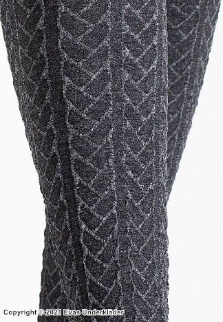 Pantyhose, braid pattern